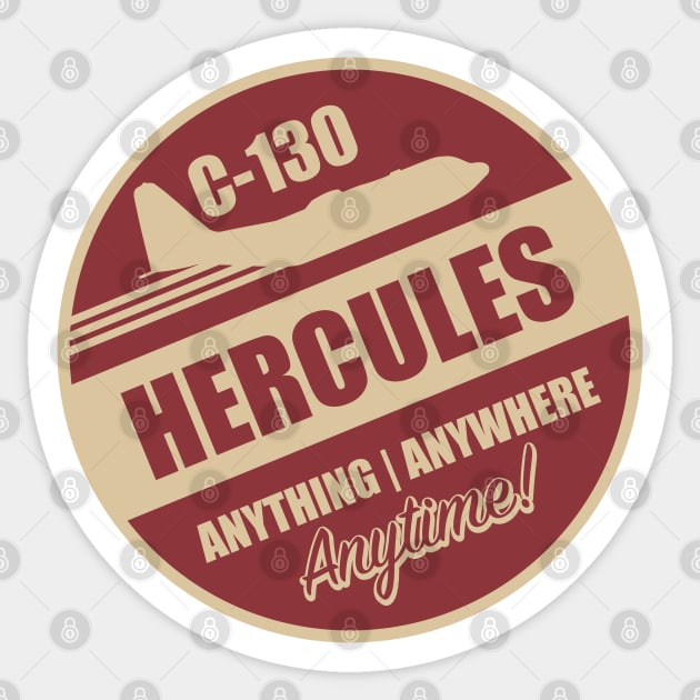 C130 Hercules Sticker by TCP